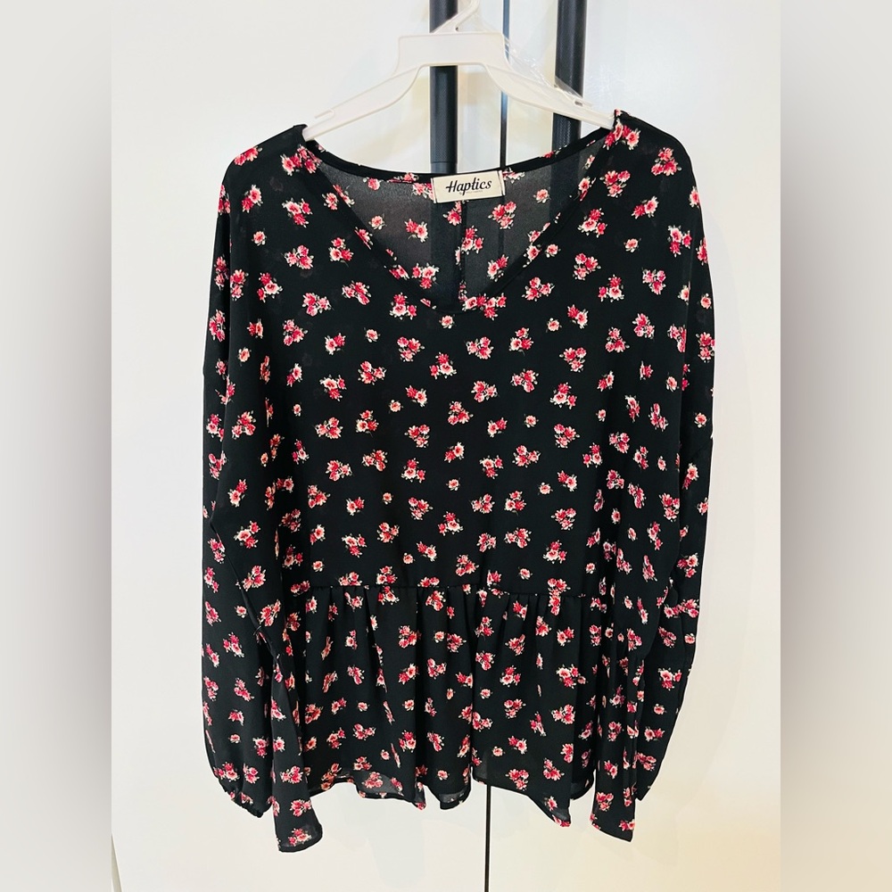 Haptics Floral Blouse